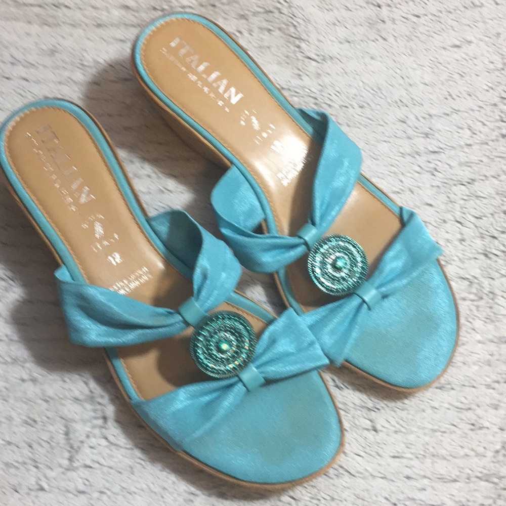 Italian Shoemakers Wedge Sandals